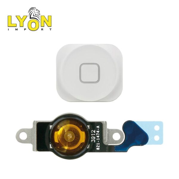 BOTON HOME IPH 5 BLANCO C/FLEX