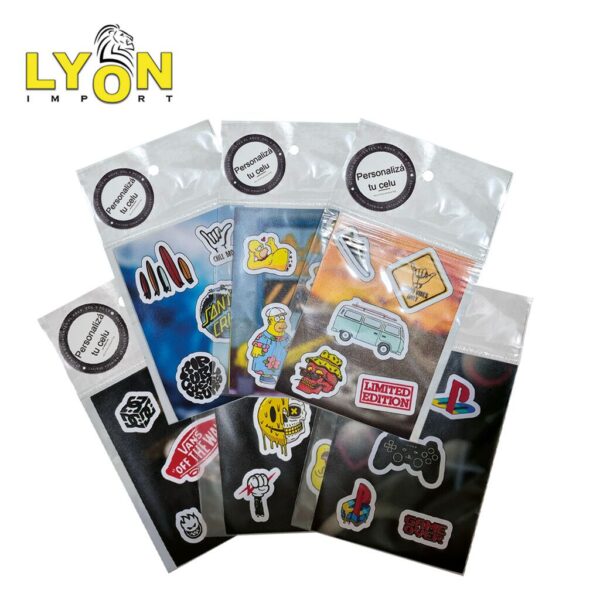 STIKERS Emoji Varios Motivos - Con Relieve Esponjado