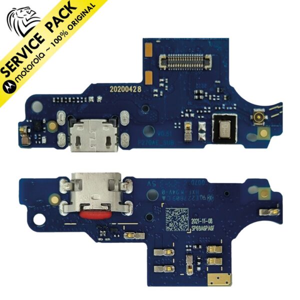 SERVICE PACK PLACA CARGA MOTO E7 PLUS (XT2081)