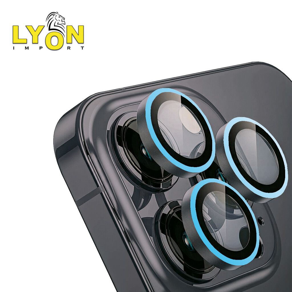 Glass Para Camara Single iPhone 15  C: 08 NEGRO