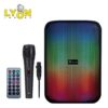 Parlante Bluetooth 8'' 5 C/ Mic Luz LED TLD8253