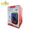 Parlante Bluetooth 8'' C/ Mic Luz LED RX8150