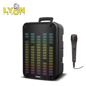 Parlante Color Ball  XL900 12´ Marca Soul Luz Led / Btt / Usb / Msd / Radio (Incluye Microfono)