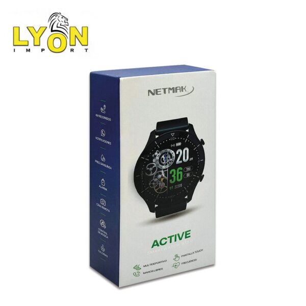 SmartWatch Bluetooth 5.0 Touch Active - NETMAK