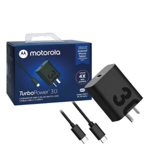 Cargador Motorola Turbo Power 30W ( IN BOX )100% ORIGINAL
