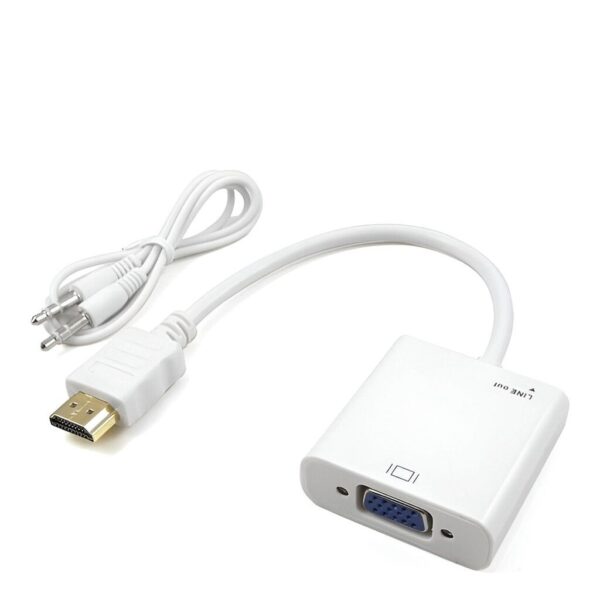 Conversor Hdmi A Vga + 3.5 Audio / Skc02 (APTO PS4)