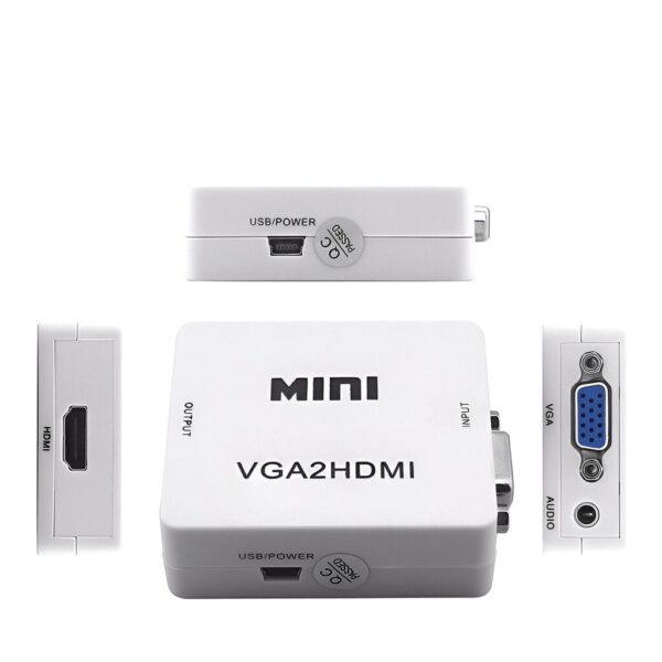 Conversor Vga + Audio A Hdmi (Vga2Hdmi)