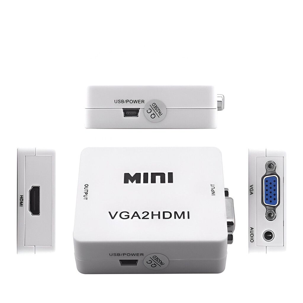 Conversor Vga + Audio A Hdmi (Vga2Hdmi)
