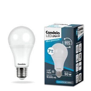 Lampara LED - 7W Fria - ( Equivale a 50W )