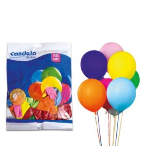 Globos 9'' Lisos Surtidos x 50u