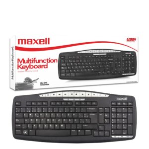 Teclado USB Multifuncion KB100 MAXELL