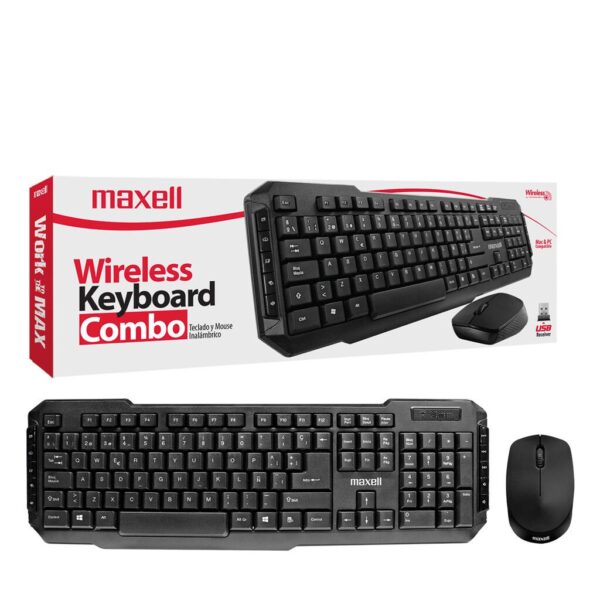 KIT Teclado + Mouse  Inalambrico WKBC-200 MAXELL