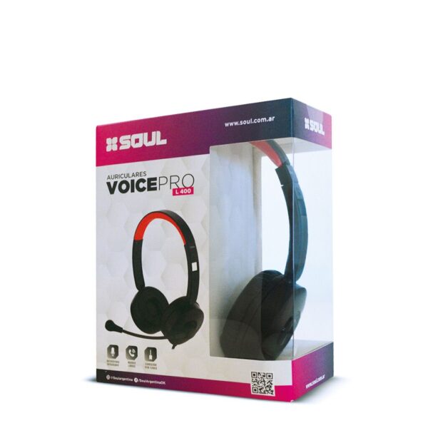Auricular Vincha DJ L400 Voice PRO Marca Soul