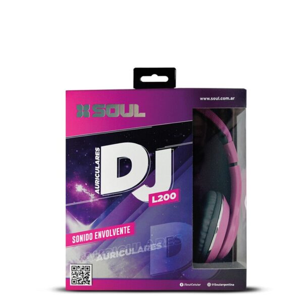 Auricular Vincha DJ L200 Miusic Marca Soul - Imagen 4