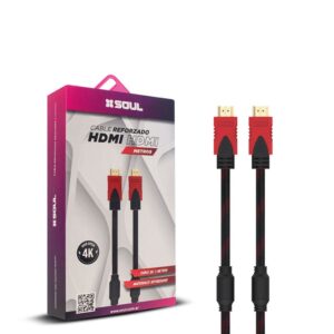 Cable HDMI HI-SPEED Nylon Reforzado c/ Filtrio 1.5Mts