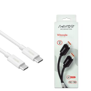 Cable Carga y Datos Tipo C A Tipo C 7.1A IN BOX Mod.Vinculo Mixor