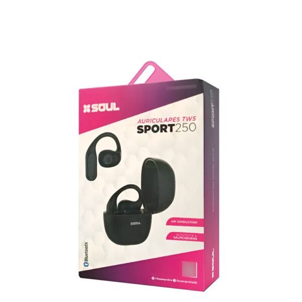 Auricular Sport Bluetooth 5.2 Air Conduction A250 Con Base - Imagen 2