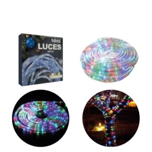 Manguera LED RGB 10MTS Apta Exterior 220V / Control de efectos