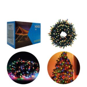 Guirnalda 50 Luces LED Multicolor 220V / Control de efectos SA18