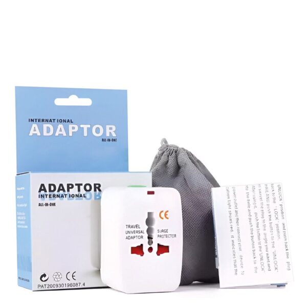 Adaptador Enchufe Internacional Universal Multinorma - Imagen 2