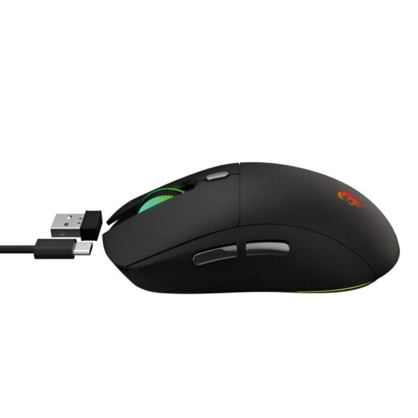 Mouse Gamer Inalámbrico 2,4Ghz Recargable