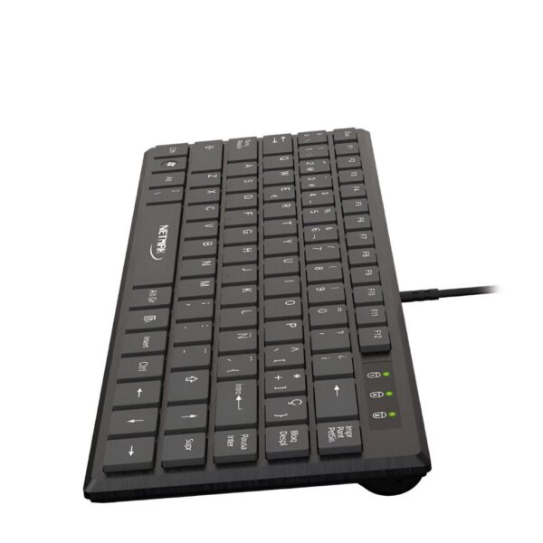 Teclado Ultra Slim Compacto USB Netmak
