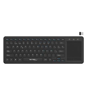 Teclado Inalambrico Smart TV c/Touchpad  -  Netmak