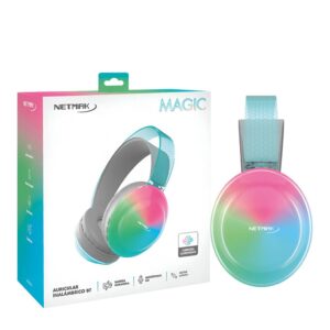 Auricular Bluetooth Dual  Glow Lights - Orejeras y Vincha c/ Luces