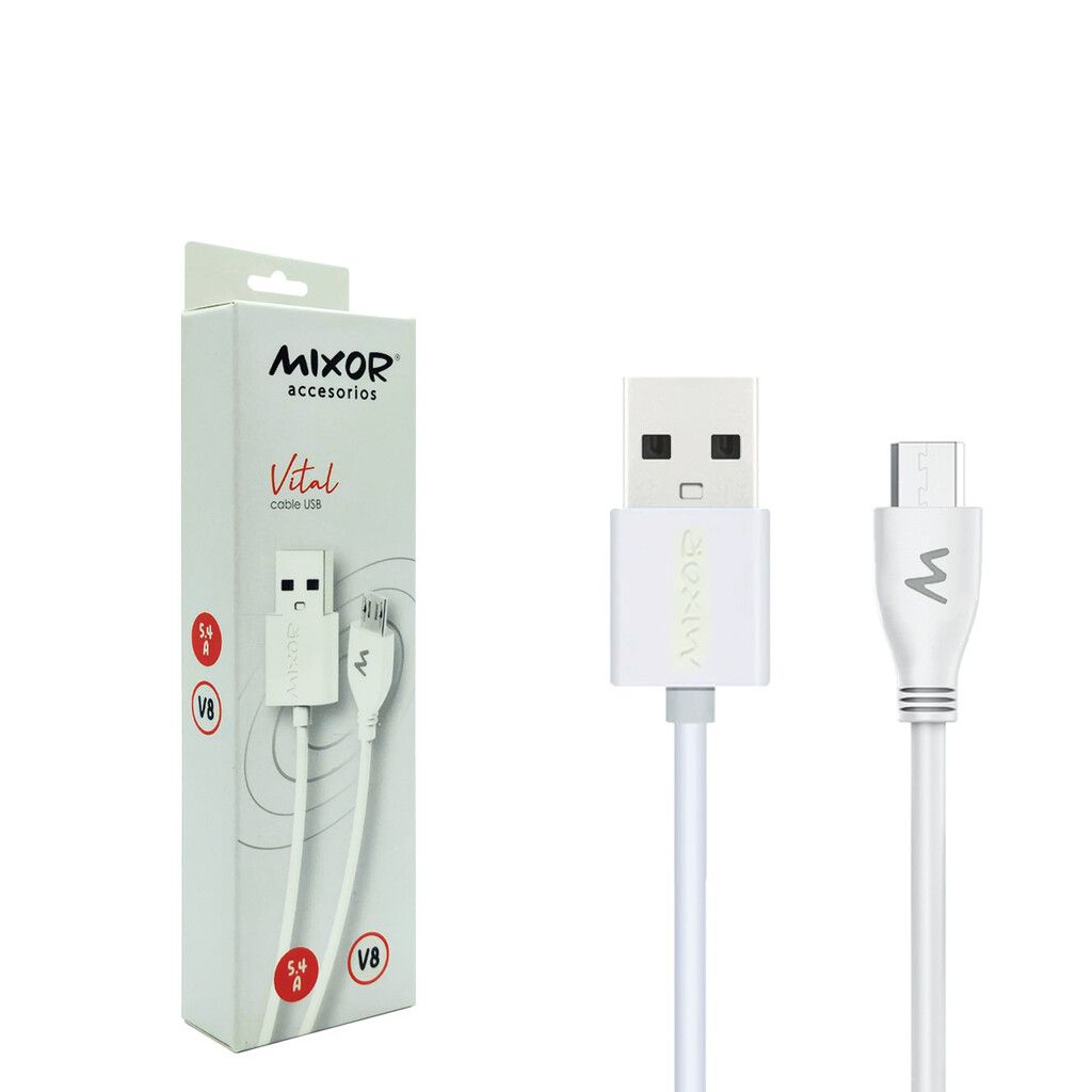 Cable Carga y Datos micro ub 5.4A IN BOX Mod. Vital Mixor