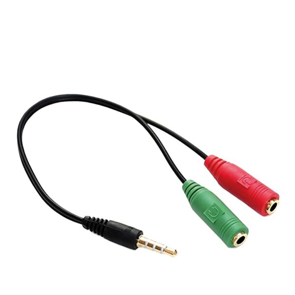 Adaptador Audio P/ Auricular Y Mic Ideal Ps4 X-Box Notebook