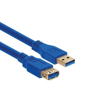 Alargue USB Mallado M/H 1.8Mts