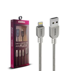 Cable Carga Rapida Iron Flex Iphone 6 / 7 / 8