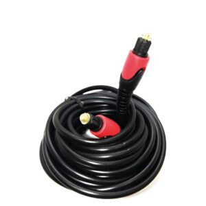 Cable Fibra Optica Digital 1M (Tosllink Plug A Plug)