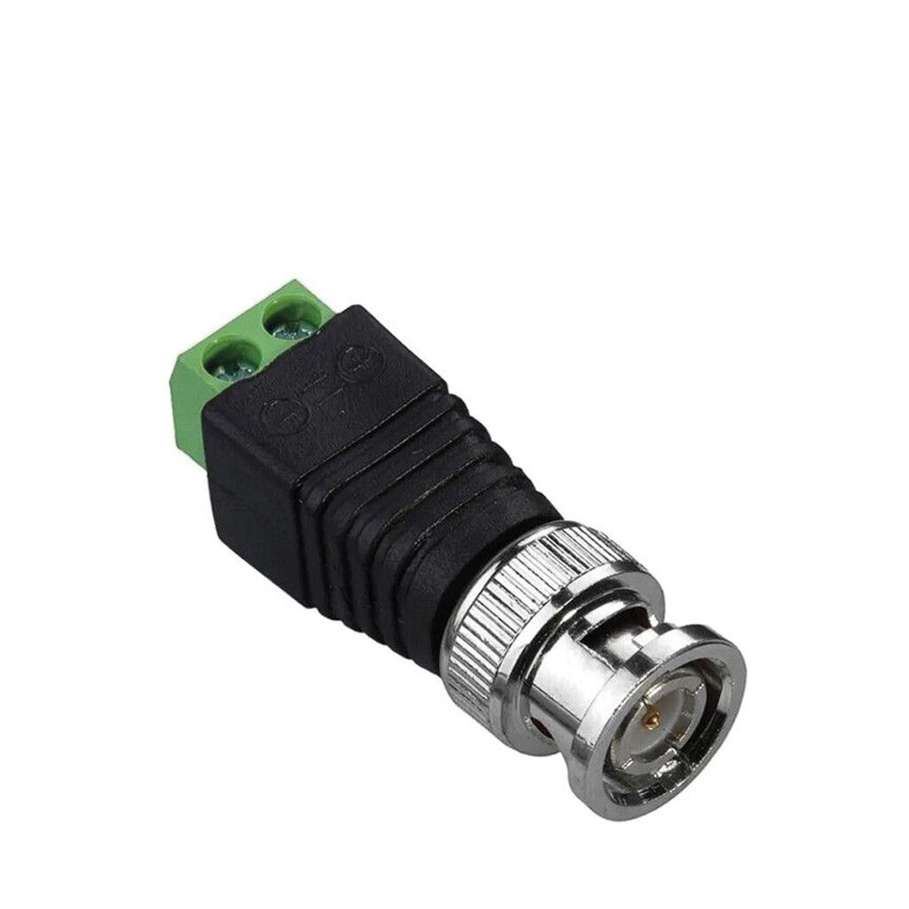 Conector Bnc Macho Tipo Balun Camaras De Seguridad