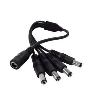 Splitter Alimetacion Camaras De Seguridad 1 A 4