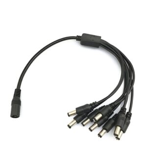 Splitter Alimetacion Camaras De Seguridad 1 A 8