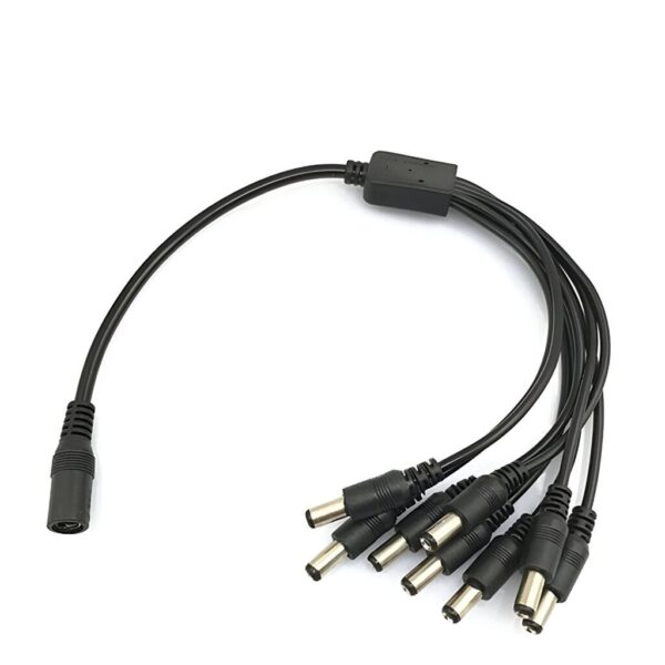 Splitter Alimetacion Camaras De Seguridad 1 A 8