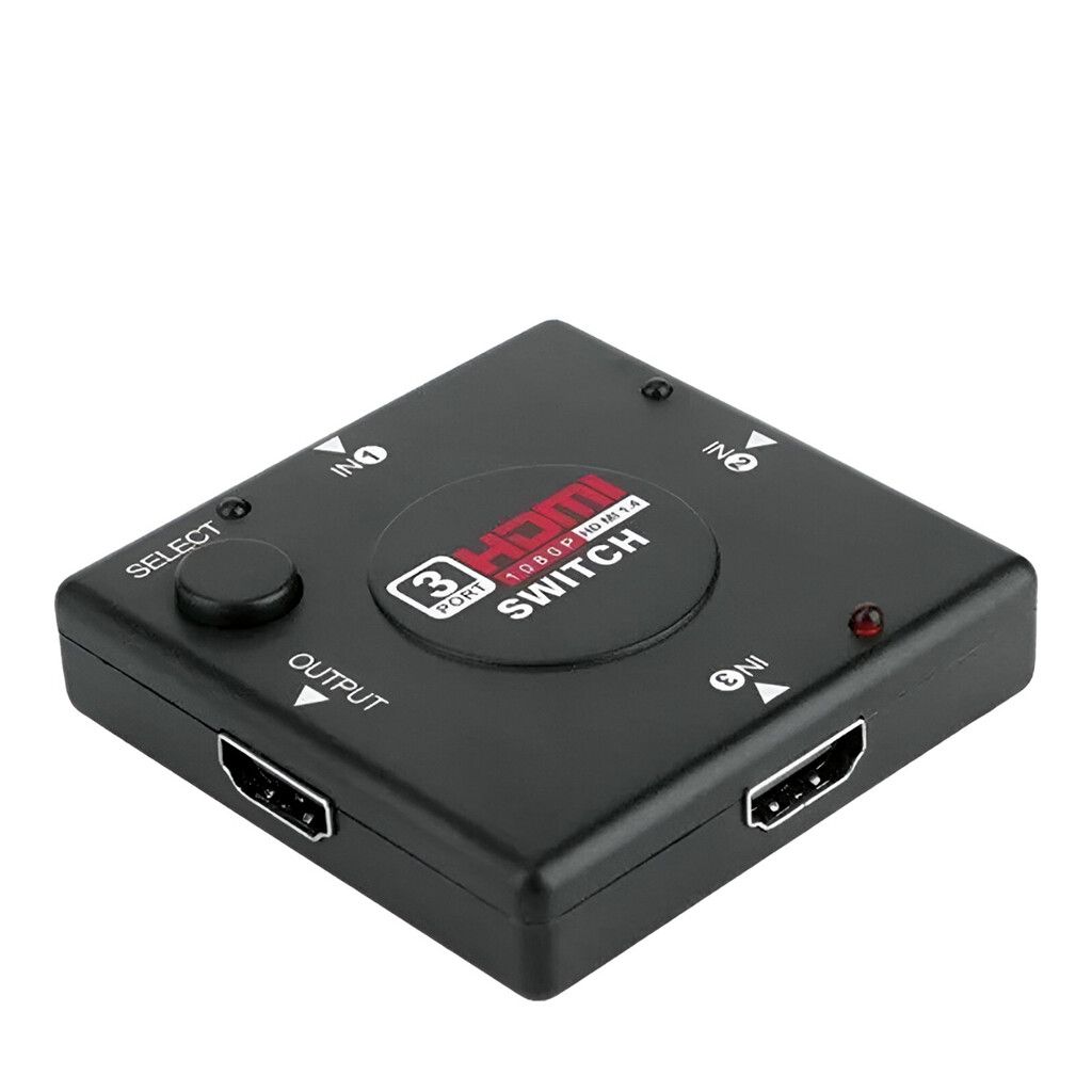Switch Divisor Hdmi 3 Entradas 1 Salida