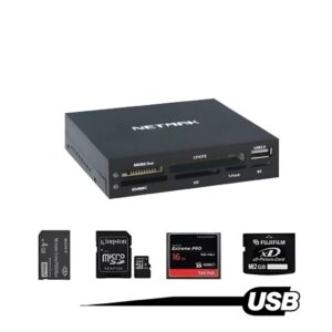 Lector Memorias Y Usb  All In One P Bahia Netmak