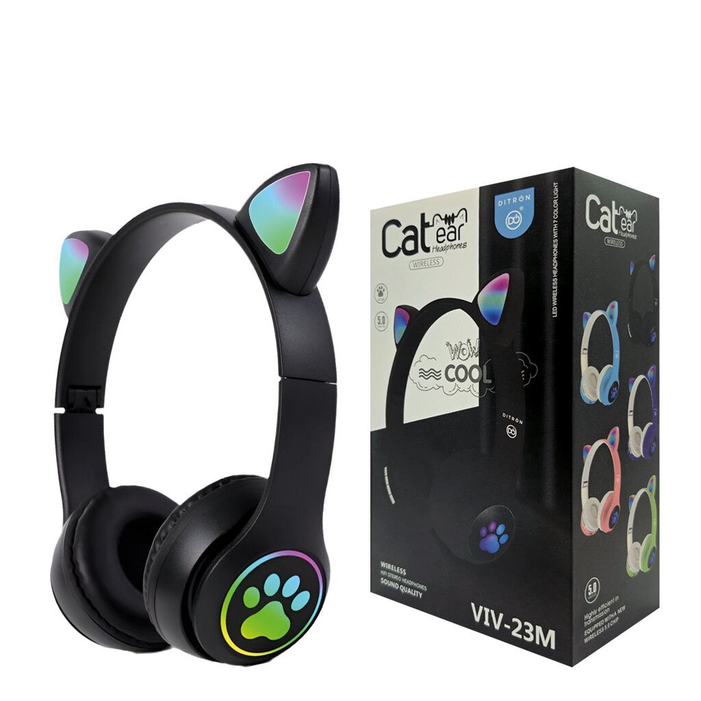 Auricular Bluetooth Vincha CAT Marca Ditron / Suono Auricular Bluetooth Vincha P47 CAT Marca AITECH