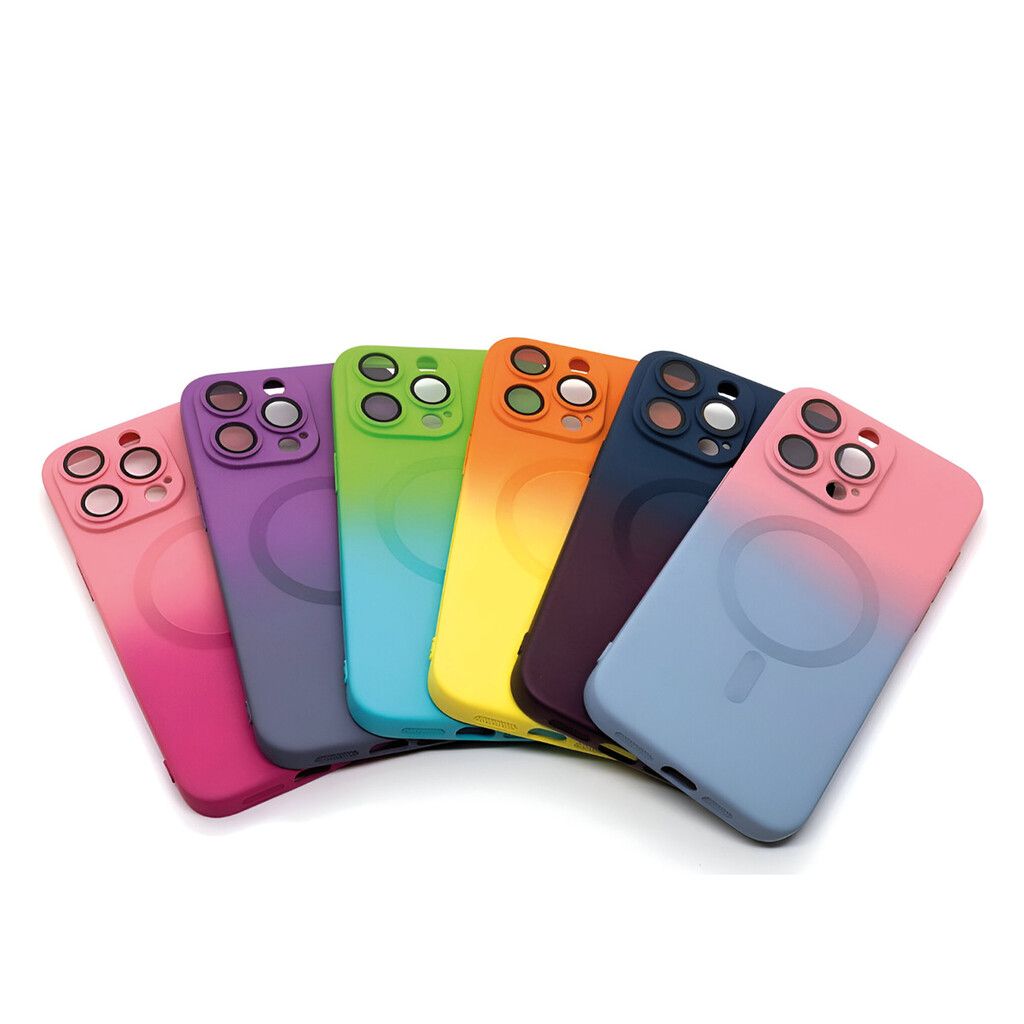 Protector Spigen Gradiente iPhone 15 MagSafe Full Cam