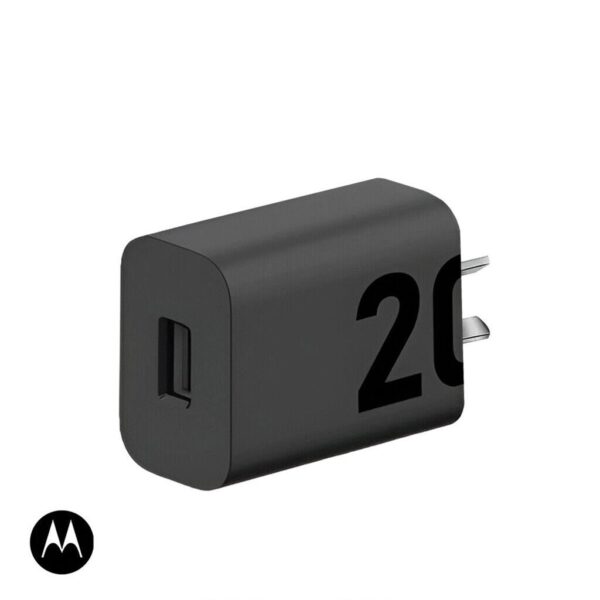 Cargador Motorola Turbo 20W 100% ORIGINAL