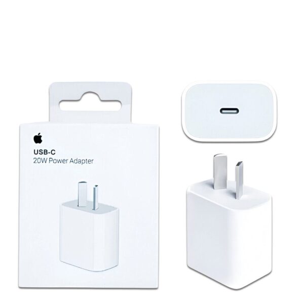 Cargador REP ORIG iPhone 20W USB-C ( Cabezal ) Pata Argentina