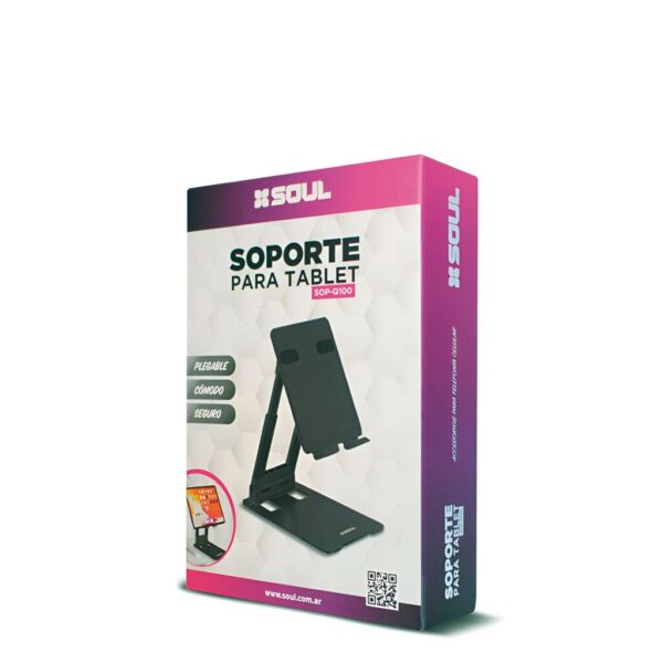 Soporte escritorio plegable tablet Q100 - Imagen 2