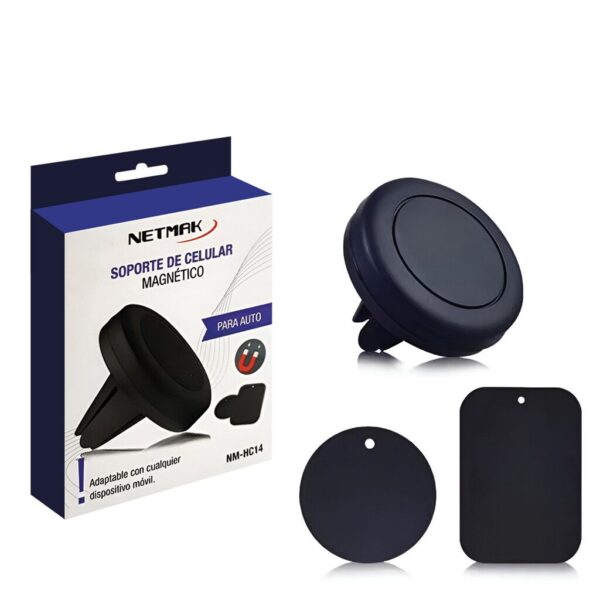 Soporte Celular Universal P/ Auto Magnetico  Netmak