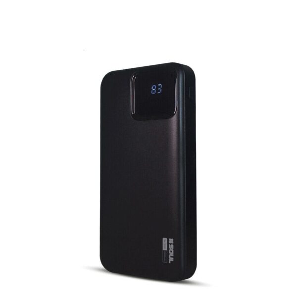 Power Bank  10000Mah  TC + Ligthning Fast Charge C/ Display Marca Soul