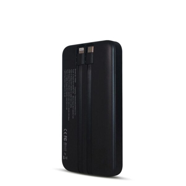 Power Bank  10000Mah  TC + Ligthning Fast Charge C/ Display Marca Soul