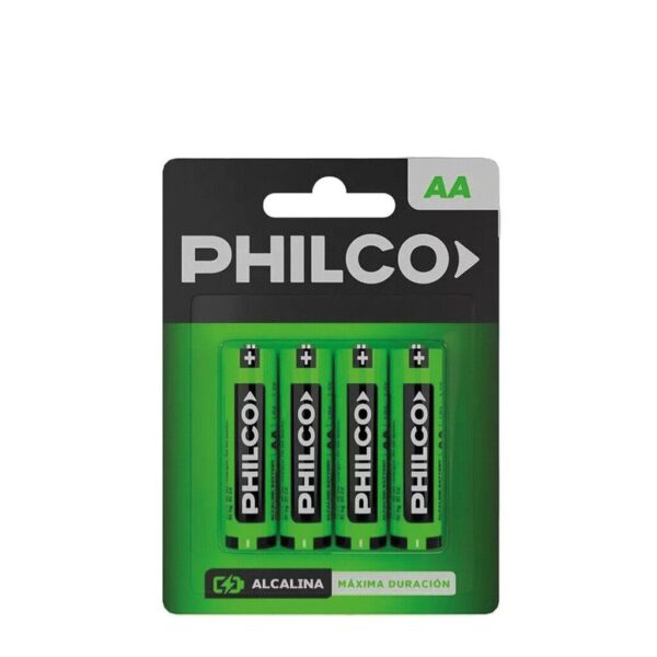 Pila Alcalina AA X4 PHILCO (Precio X Unidad)