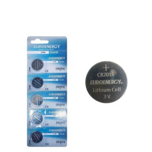 Pila Lithio Cr 2016 X5  (Precio Por Unidad) Euroenergy