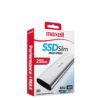 Disco Solido Externo SSD SLIM 256Gb Marca MAXELL